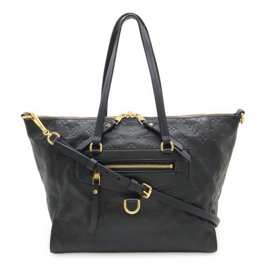LOUIS VUITTON ルイ ヴィトン モノグラムアンプラント ルミニューズPM トートバッグ 2WAY ショルダーバッグ レザー アンフィニ 濃紺 | LOUIS VUITTON