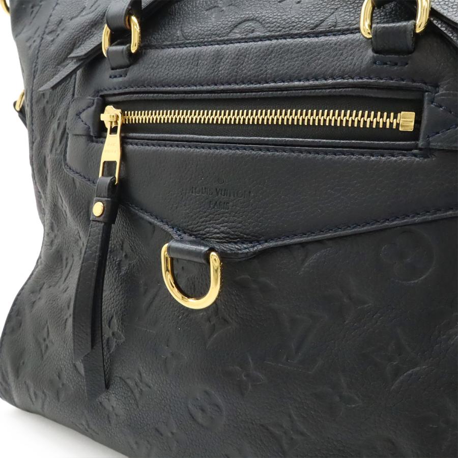 LOUIS VUITTON ルイ ヴィトン モノグラムアンプラント ルミニューズPM トートバッグ 2WAY ショルダーバッグ レザー アンフィニ 濃紺 | LOUIS VUITTON | 08