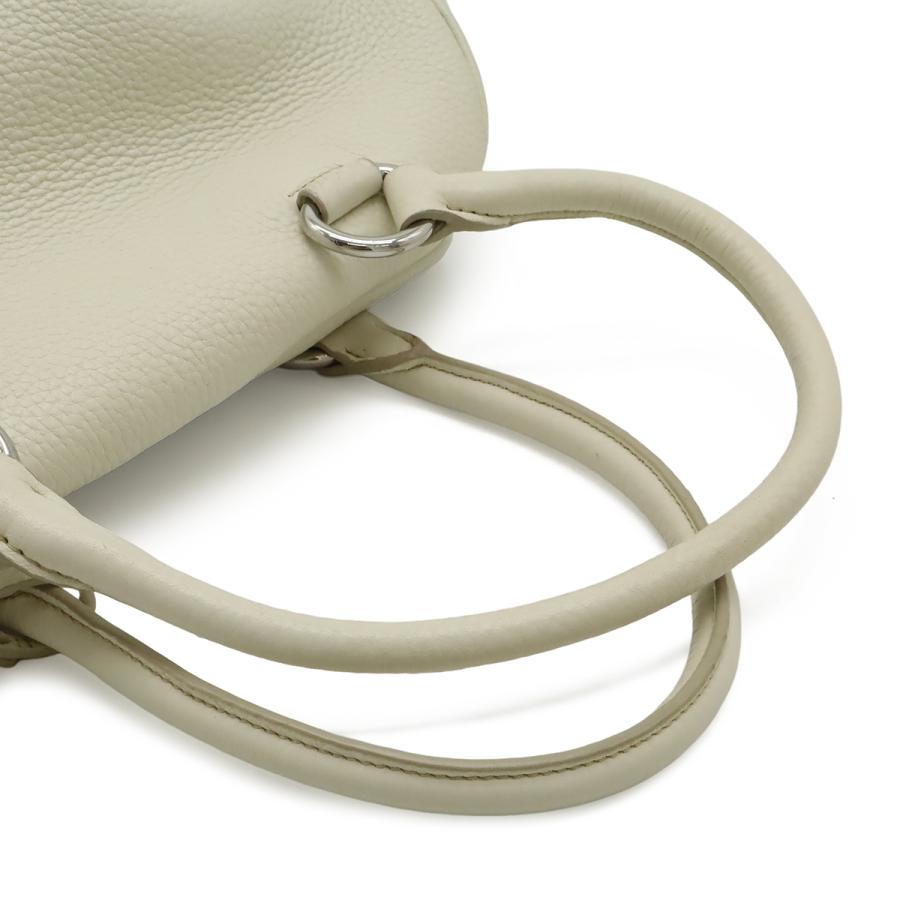 PRADA プラダ VITELLO PHENIX ヴィッテロフェニックス ハンドバッグ レザー ホワイト 白 シルバー金具 ショルダーストラップ欠品 1BB054 | PRADA | 03