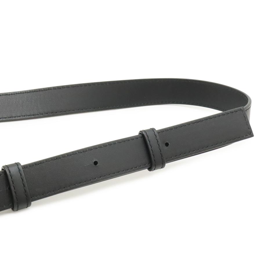 LOEWE ロエベ アナグラム バーティカル Tポケット ボディバッグ ミニバッグ ソフトグレインカーフ レザー ブラック 黒 シルバー金具 | LOEWE | 05
