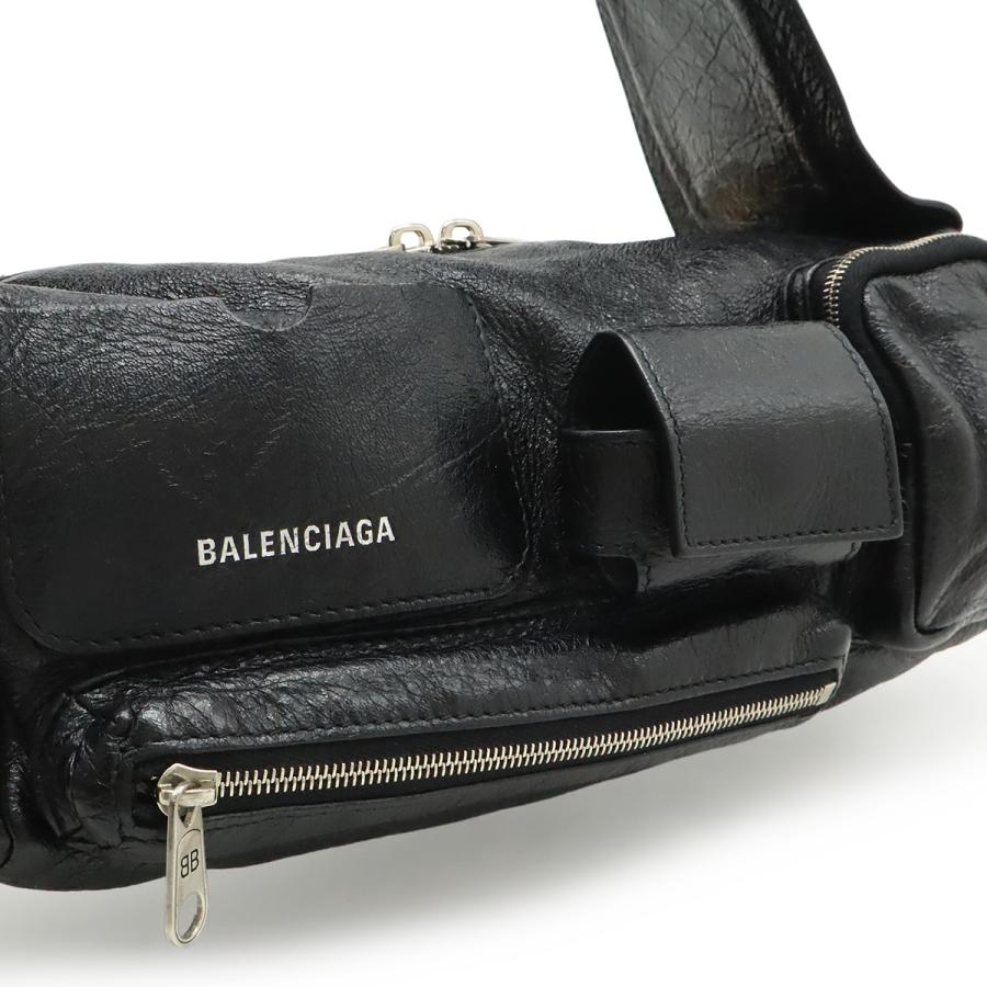 BALENCIAGA バレンシアガ スーパービジー XS ショルダーバッグ ワンショルダー スリングバッグ レザー ブラック 黒 762516 | BALENCIAGA | 08