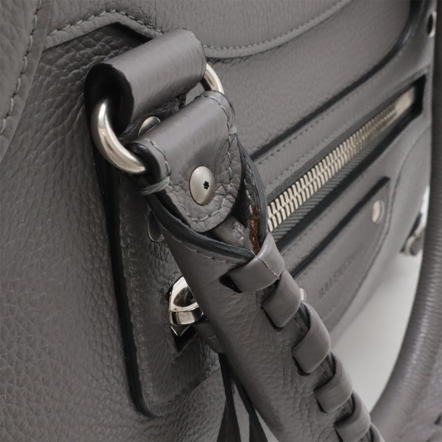 BALENCIAGA バレンシアガ ネオクラシック シティ ミディアム トートバッグ ハンドバッグ 2WAY ショルダーバッグ レザー グレー | BALENCIAGA | 05