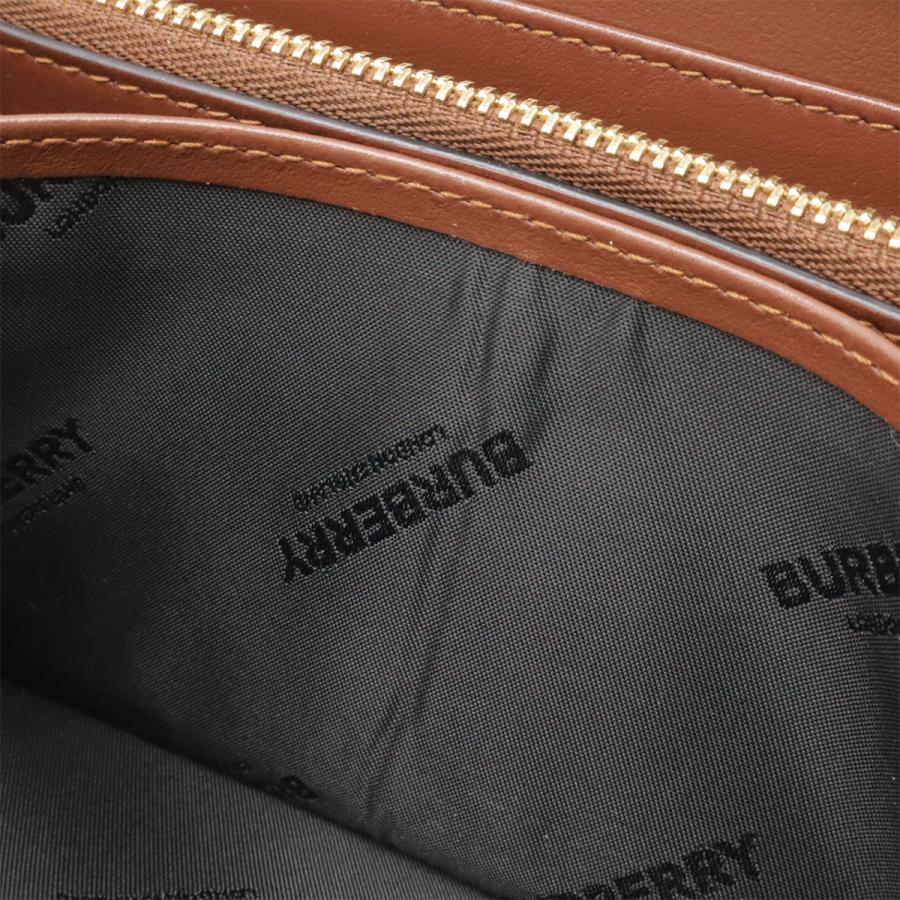 BURBERRY バーバリー エルモア ストライプ ラウンドファスナー 長財布 PVC レザー ベージュ ブラック レッド ゴールド金具 8027427 | BURBERRY | 04