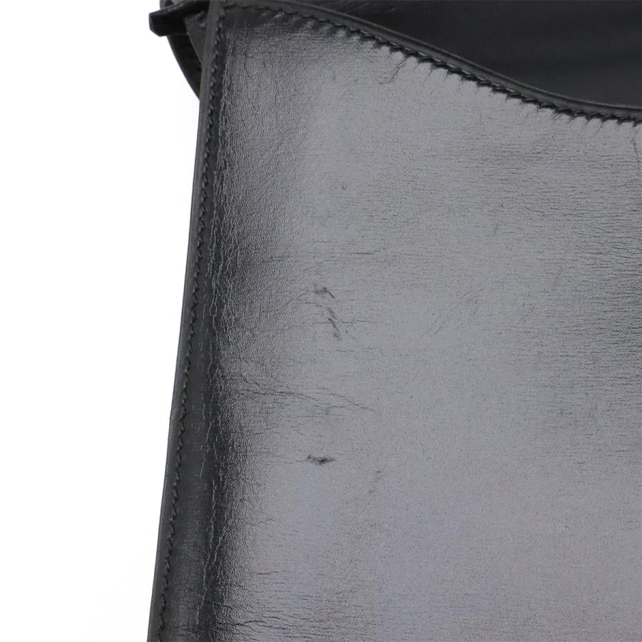 HERMES エルメス キリウス セカンドバッグ クラッチバッグ ビジネスバッグ ボックスカーフ レザー ブラック 黒 ゴールド金具 ○P刻印 | HERMES | 07