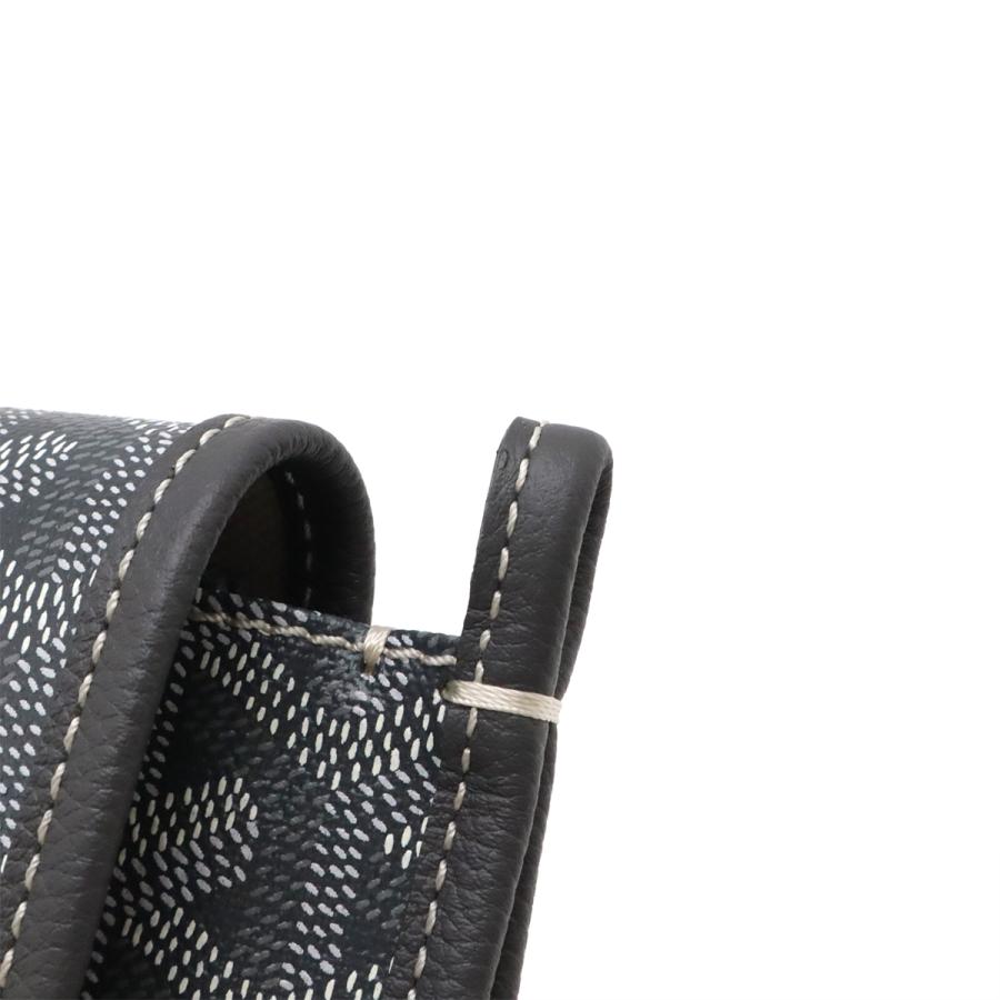 GOYARD ゴヤール プリュメ ポーチウォレット 長財布 ショルダーバッグ ポシェット 2WAY クラッチバッグ ヘリンボーン柄 PVC グレー | GOYARD | 03