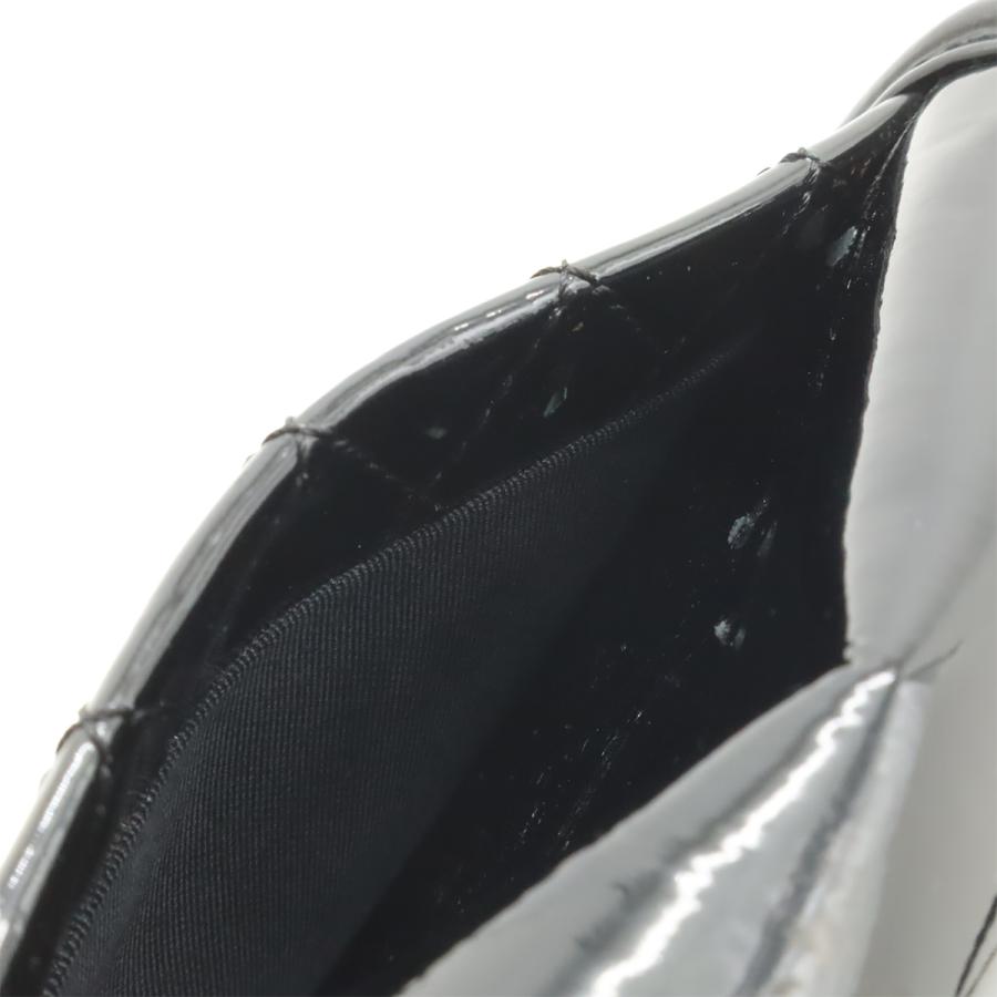 CHANEL シャネル レゴボーイ プラスチック ココマーク ボーダー チェーンショルダーバッグ ポシェット レザー ブラック 黒 ホワイト | CHANEL | 07