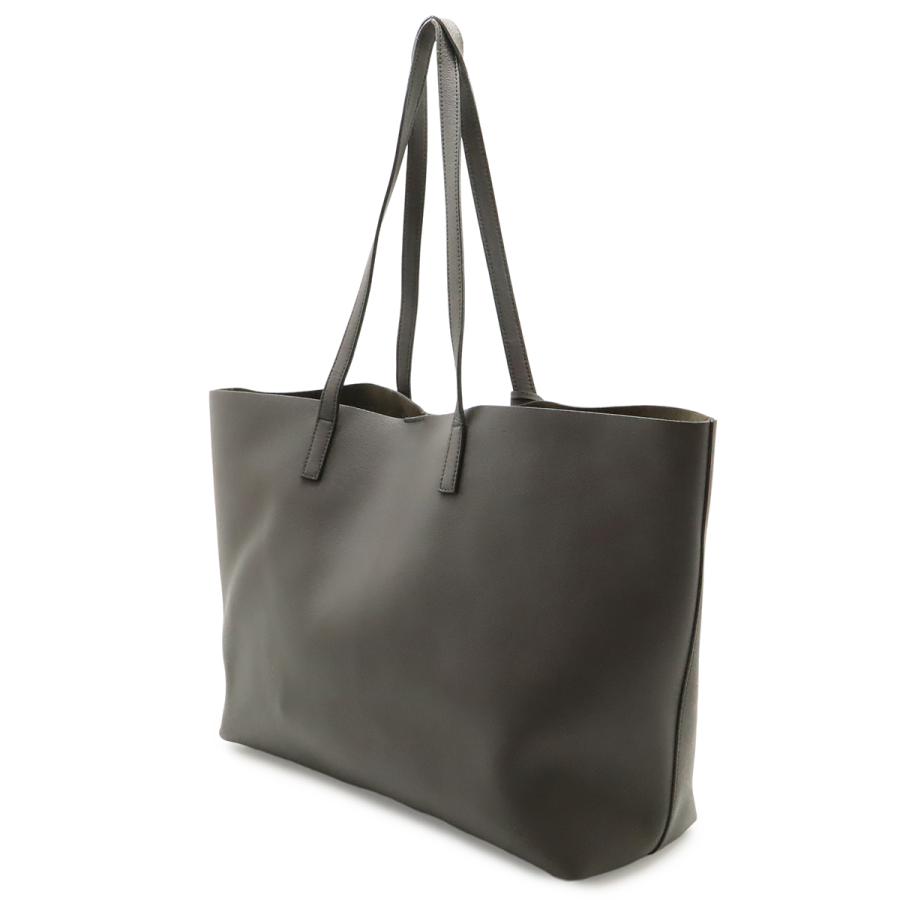 SAINT LAURENT PARIS サン ローラン パリ YSL イブサンローラン ショッピングトート ショルダーバッグ レザー グレー ポーチ付き 394195 |  | 01