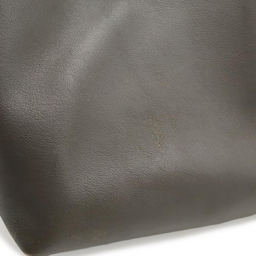 SAINT LAURENT PARIS サン ローラン パリ YSL イブサンローラン ショッピングトート ショルダーバッグ レザー グレー ポーチ付き 394195 |  | 07