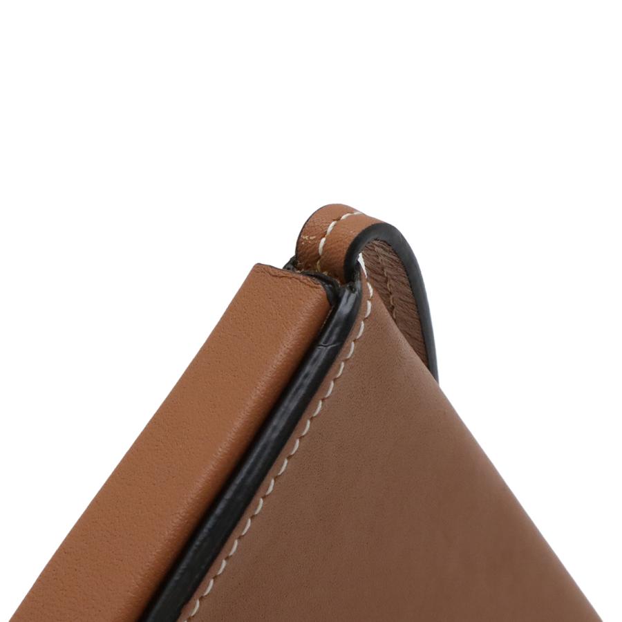 LOEWE ロエベ アナグラム ヒールポーチ スモール ショルダーバッグ ショルダーポーチ ポシェット 斜め掛け カーフ レザー タン 茶 | LOEWE | 04
