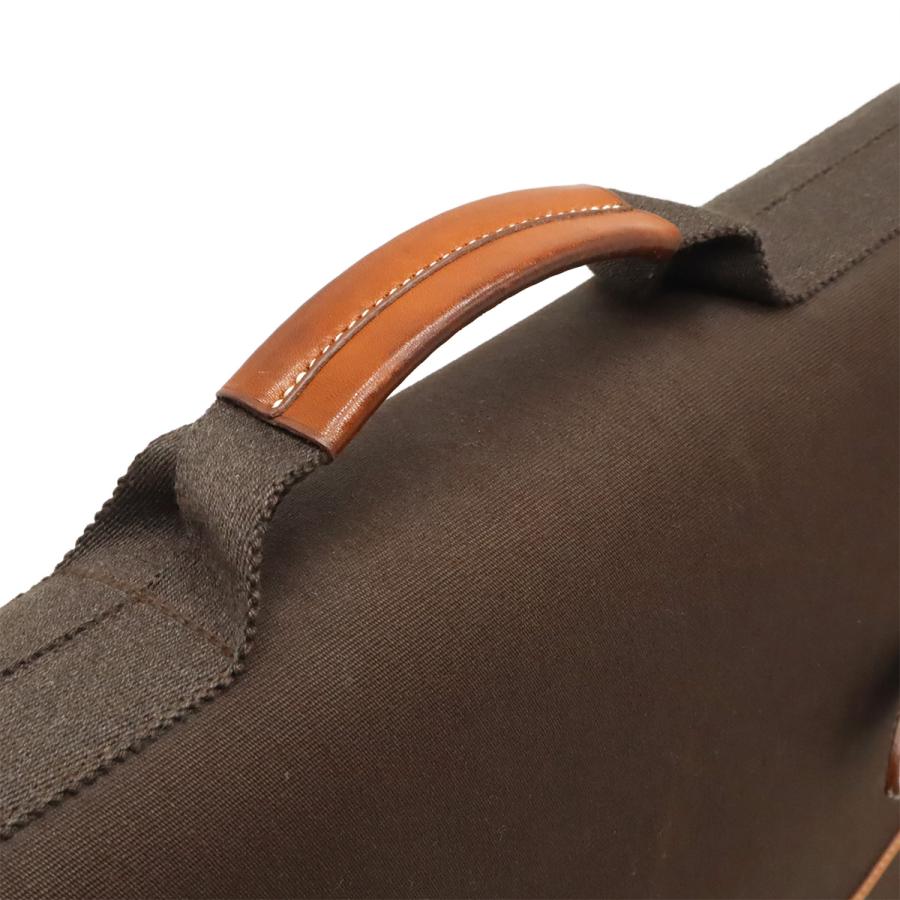 HERMES エルメス ブエナベンチュラMM ビジネスバッグ ブリーフケース 書類カバン ハンドバッグ トワルオフィシエ レザー ブラウン 茶 | HERMES | 03