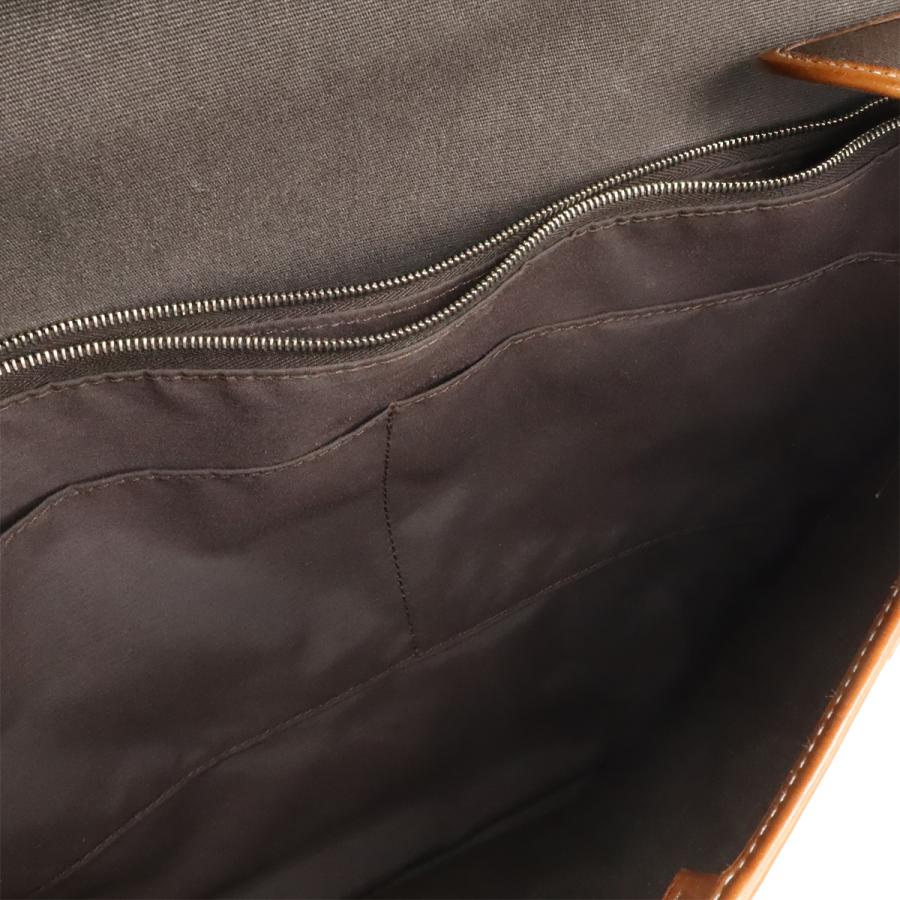 HERMES エルメス ブエナベンチュラMM ビジネスバッグ ブリーフケース 書類カバン ハンドバッグ トワルオフィシエ レザー ブラウン 茶 | HERMES | 05