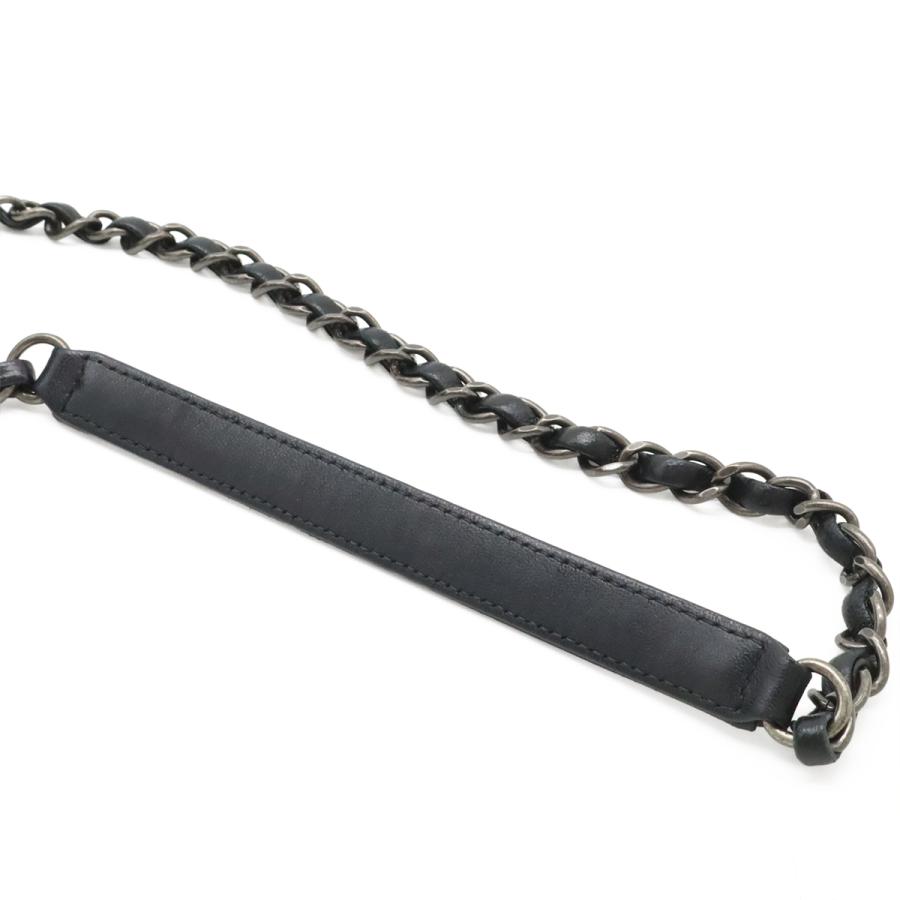 CHANEL シャネル ボーイシャネル カメラバッグ チェーンショルダー ショルダーバッグ ポシェット キルティング レザー ブラック 黒 | CHANEL | 04