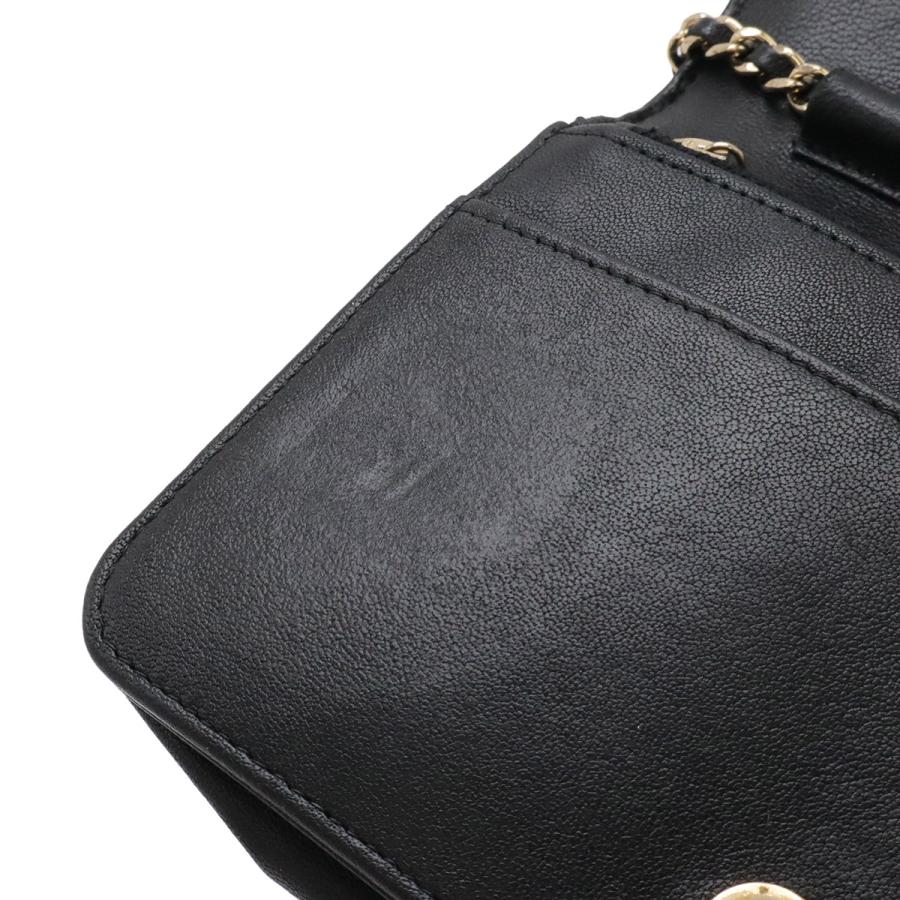 CHANEL シャネル マドモアゼル ヴィンテージ Vステッチ シェブロン チェーンウォレット ショルダーバッグ キャビアスキン レザー | CHANEL | 06