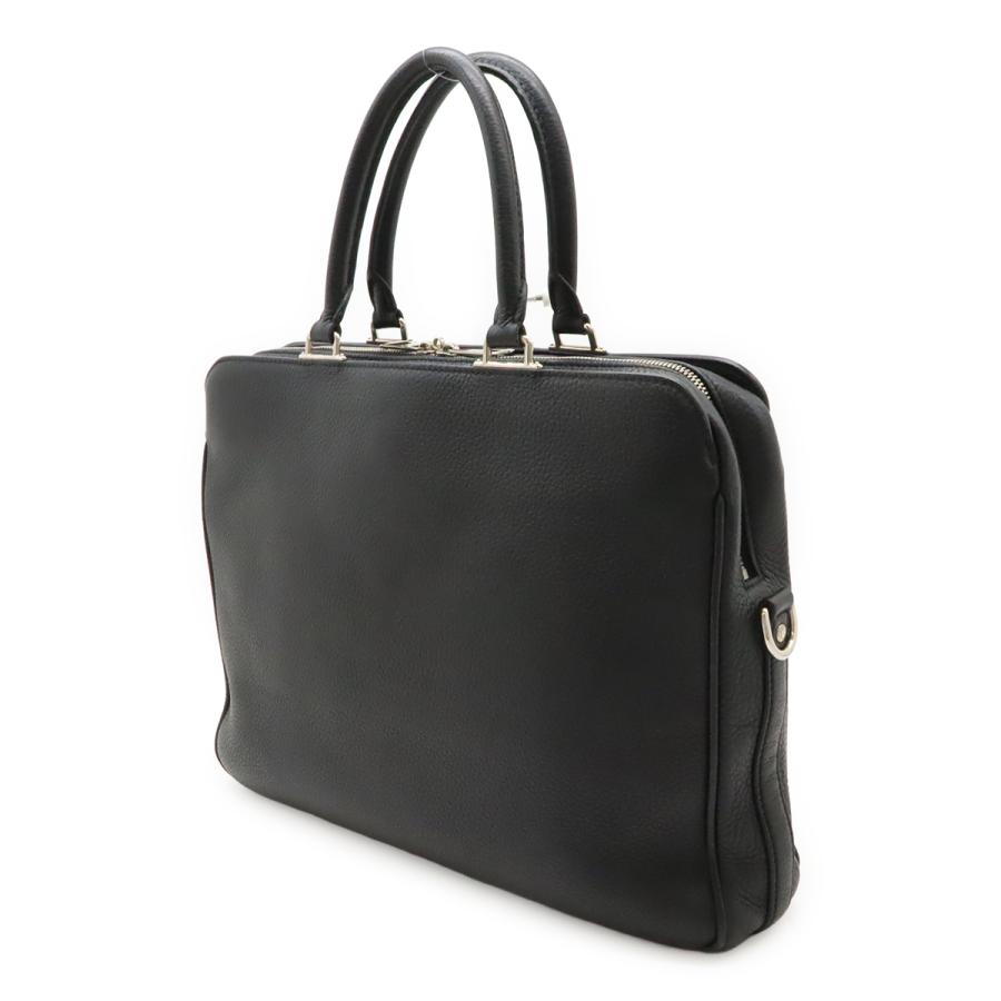 LOUIS VUITTON ルイ ヴィトン アルマンド ブリーフケースMM ビジネスバッグ トリヨンレザー ノワール 黒 ブラック ショルダー欠品 M54381 | LOUIS VUITTON | 01