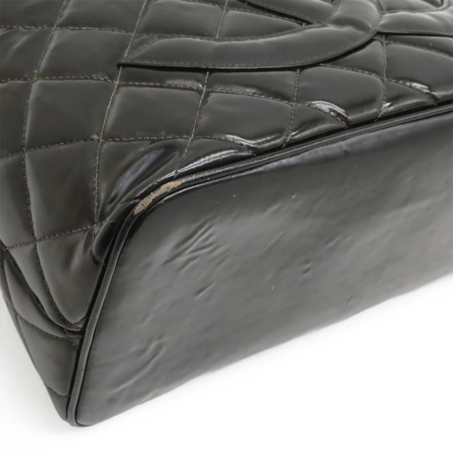 CHANEL シャネル マトラッセ ココマーク 復刻トート トートバッグ ショルダーバッグ エナメル パテントレザー ブラック 黒 ゴールド金具 | CHANEL | 02