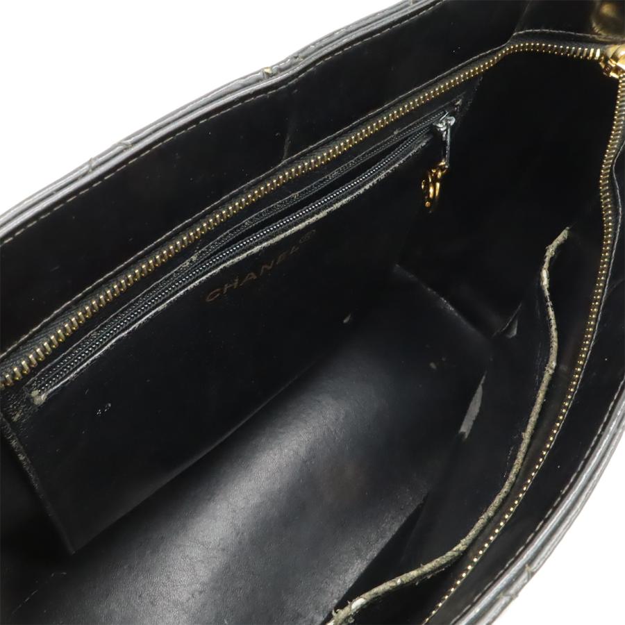 CHANEL シャネル マトラッセ ココマーク 復刻トート トートバッグ ショルダーバッグ エナメル パテントレザー ブラック 黒 ゴールド金具 | CHANEL | 05