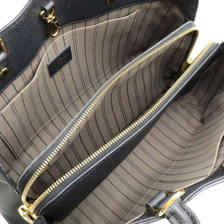 LOUIS VUITTON ルイ ヴィトン モノグラムアンプラント モンテーニュMM ハンドバッグ 2WAY ショルダーバッグ ノワール 黒 ブラック M41048 | LOUIS VUITTON | 05