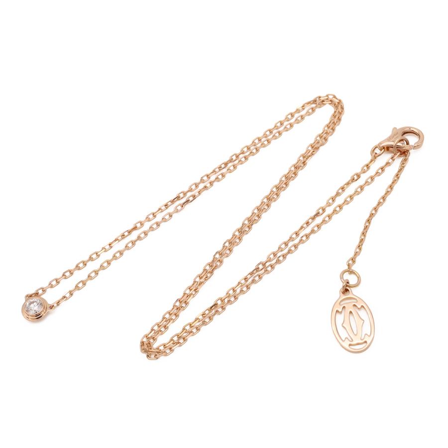 Cartier カルティエ ディアマン レジェ ドゥ ネックレス SM 1PD K18PG 750PG ピンクゴールド ダイヤモンド | Cartier | 01