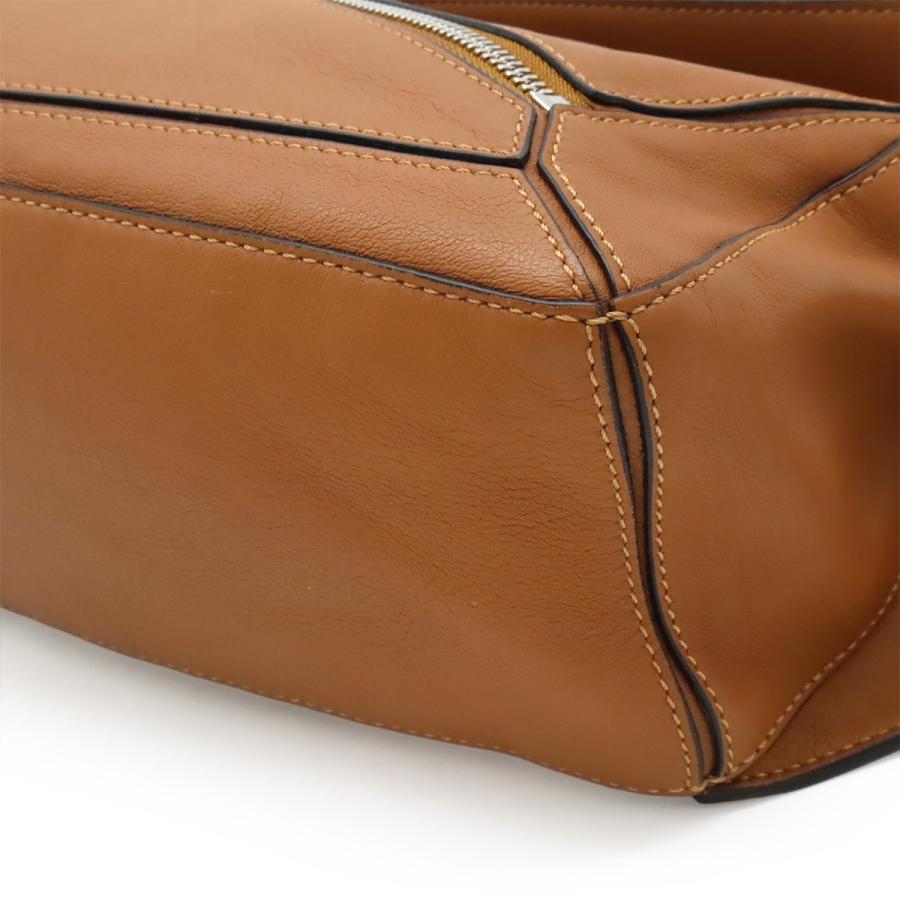 LOEWE ロエベ パズル バムバッグ ミニ ボディバッグ ショルダーバッグ ウエストバッグ レザー ブラウン 茶 シルバー金具 B510U89X02 | LOEWE | 02