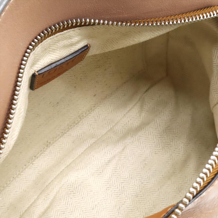LOEWE ロエベ パズル バムバッグ ミニ ボディバッグ ショルダーバッグ ウエストバッグ レザー ブラウン 茶 シルバー金具 B510U89X02 | LOEWE | 07