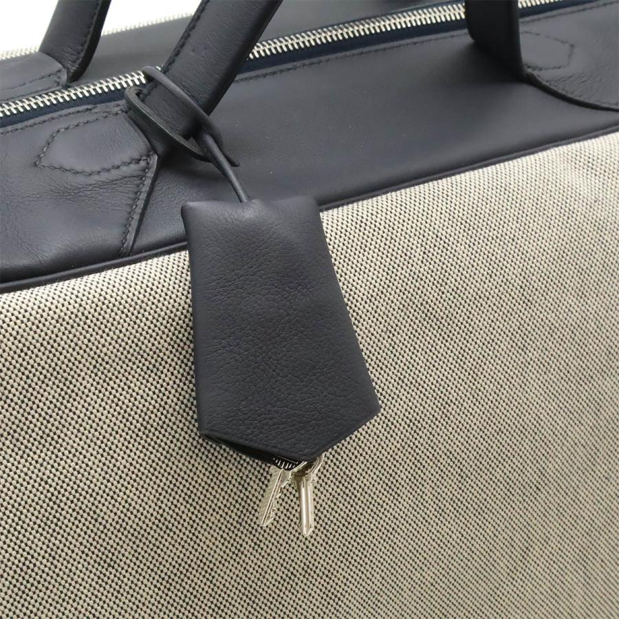HERMES エルメス カヴール48H ボストンバッグ 旅行カバン トラベルバッグ トワルアッシュ トリヨンクリストバル ブルーインディゴ C刻印 | HERMES | 08
