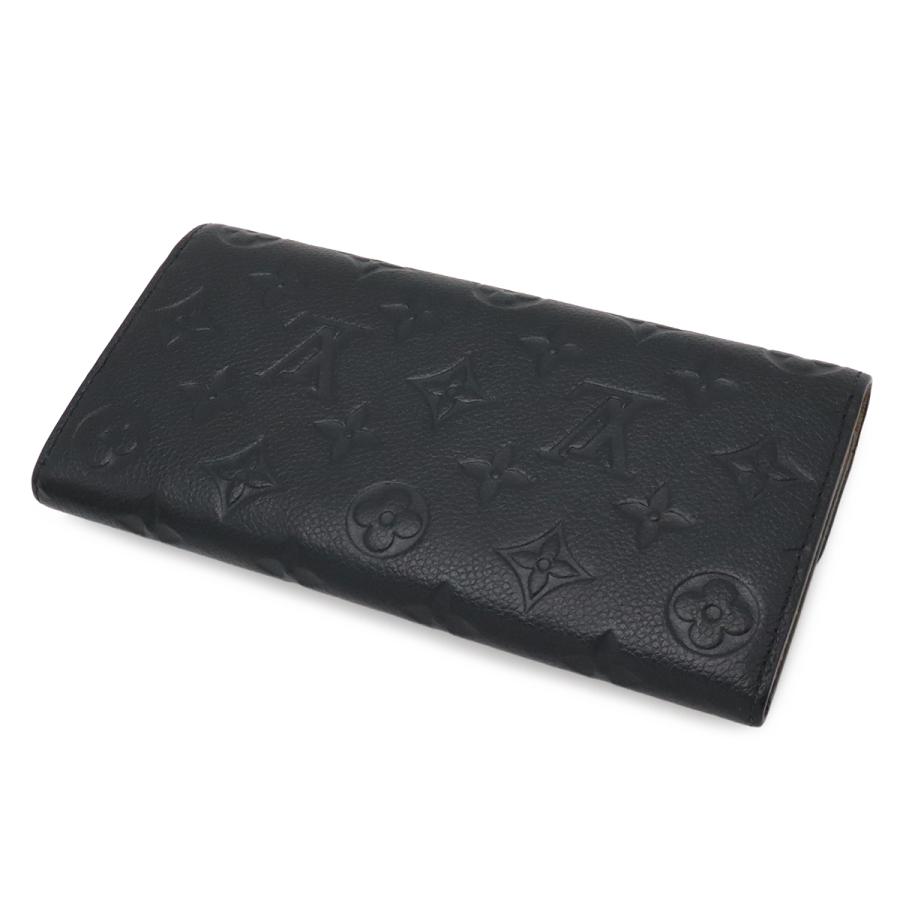 LOUIS VUITTON ルイ ヴィトン モノグラムアンプラント ポルトフォイユ エミリー 2つ折長財布 二つ折り長財布 ノワール 黒 ブラック | LOUIS VUITTON | 01