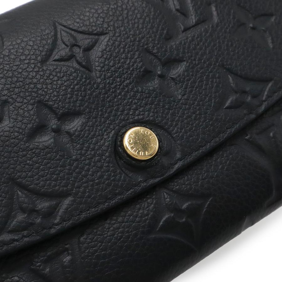 LOUIS VUITTON ルイ ヴィトン モノグラムアンプラント ポルトフォイユ エミリー 2つ折長財布 二つ折り長財布 ノワール 黒 ブラック | LOUIS VUITTON | 03