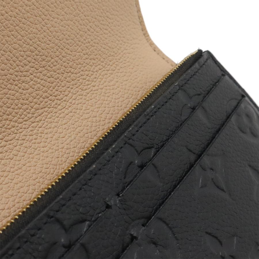 LOUIS VUITTON ルイ ヴィトン モノグラムアンプラント ポルトフォイユ エミリー 2つ折長財布 二つ折り長財布 ノワール 黒 ブラック | LOUIS VUITTON | 07
