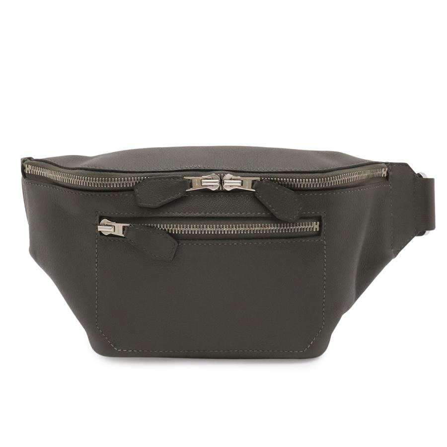 HERMES エルメス シティスライド クロスPM ボディバッグ ウエストバッグ ショルダーバッグ エバーカラー レザー グリエタン シルバー金具 | HERMES