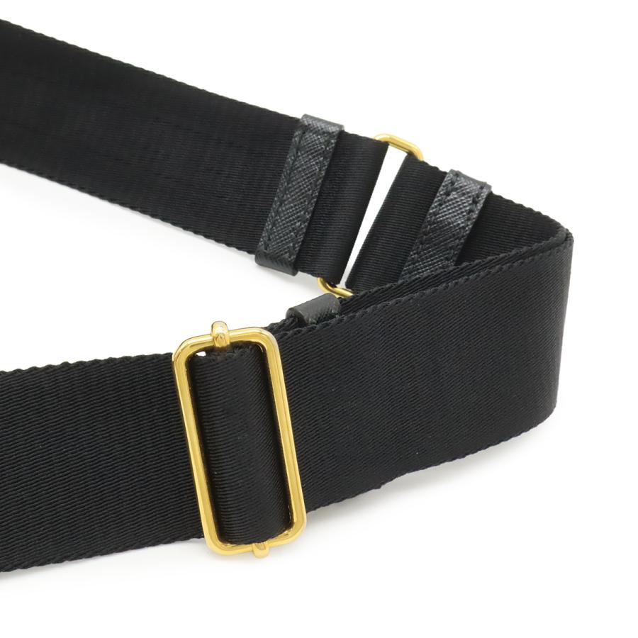 PRADA プラダ ショルダーバッグ ポシェット 斜め掛け 2WAY ポーチ クラッチバッグ ナイロン レザー NERO ブラック 黒 アウトレット品 | PRADA | 04