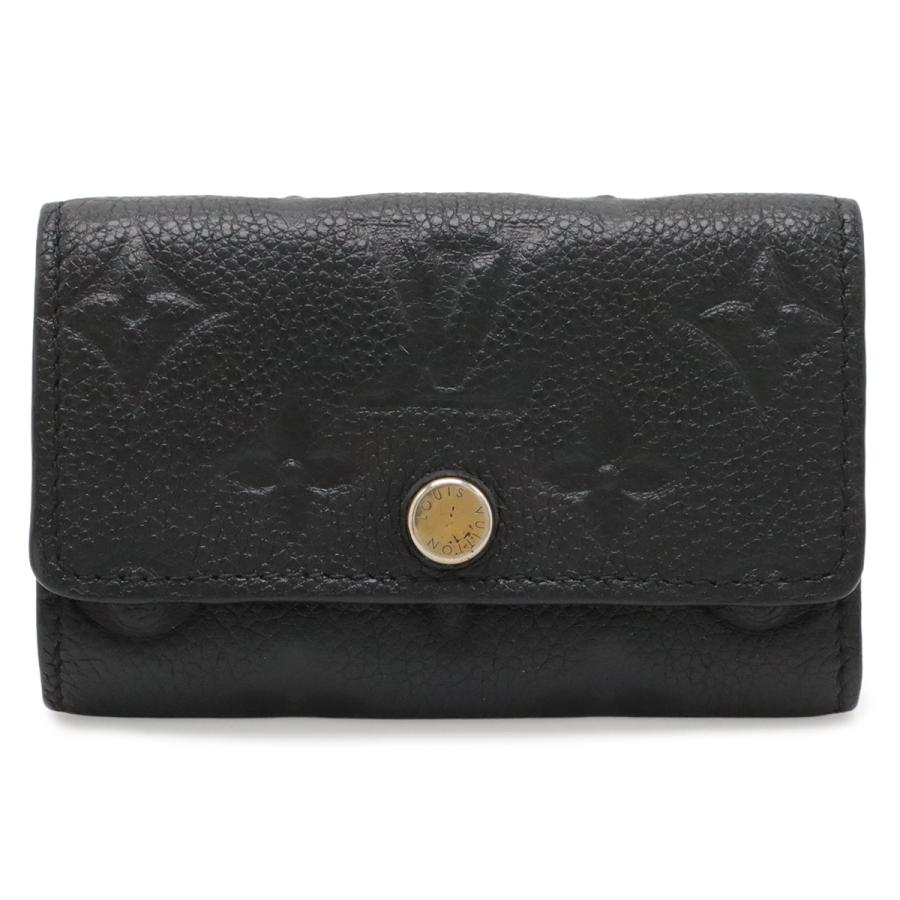LOUIS VUITTON ルイ ヴィトン モノグラムアンプラント ミュルティクレ6 6連キーケース レザー ノワール 黒 ブラック ゴールド金具 M64421 | LOUIS VUITTON