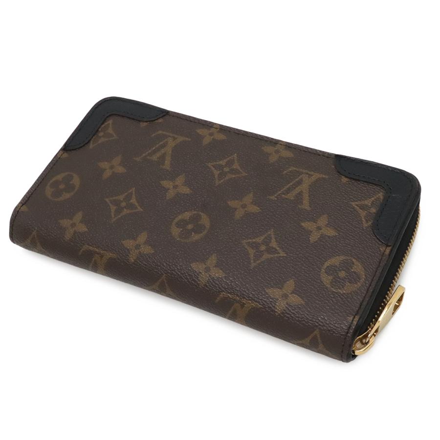 LOUIS VUITTON ルイ ヴィトン モノグラム ジッピーウォレット レティーロ ラウンドファスナー 長財布 ノワール 黒 ブラック M61855 | LOUIS VUITTON | 01