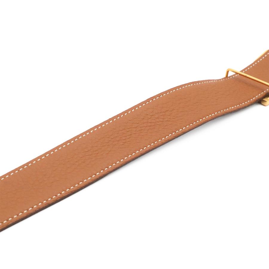 HERMES エルメス Hベルト Hバックル リバーシブル ボックスカーフ トリヨンクレマンス ブラック ゴールド ブラウン ゴールド金具 #95 | HERMES | 06