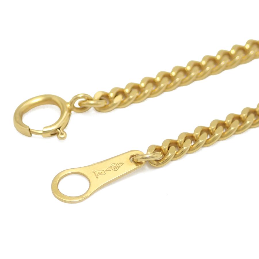 KIHEI 喜平 キヘイ ネックレス K18 18金 イエローゴールド 10.0g 40.5cm YG 2面S シングル 日本造幣局検定マーク入り 10g 前後 |  | 02