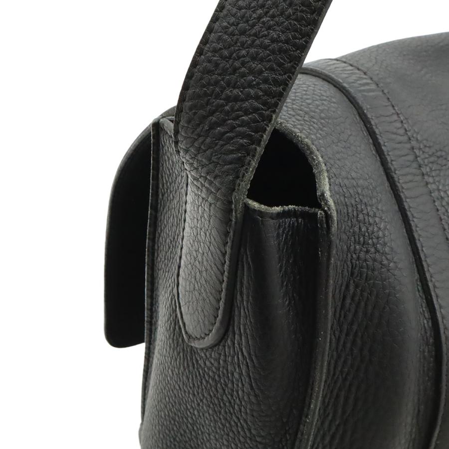HERMES エルメス スティーブ ブザス35 ショルダーバッグ 斜め掛け トリヨンクレマンス レザー ブラック 黒 シルバー金具  K刻印 | HERMES | 03
