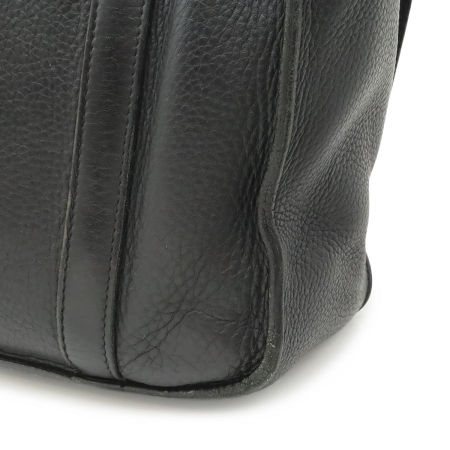 HERMES エルメス スティーブ ブザス35 ショルダーバッグ 斜め掛け トリヨンクレマンス レザー ブラック 黒 シルバー金具  K刻印 | HERMES | 08