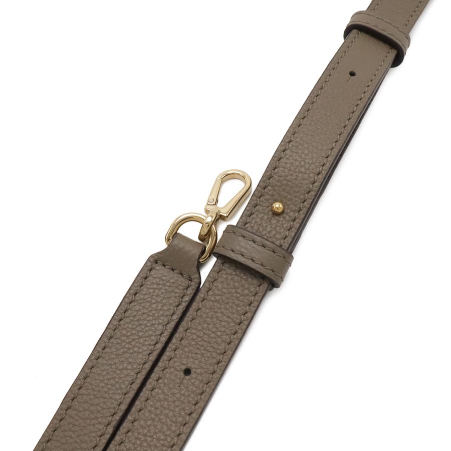 LOEWE ロエベ ペブル バケットバッグ ミニ ハンドバッグ 2WAY ショルダーバッグ カーフスキン レザー グレージュ ゴールド金具 | LOEWE | 03