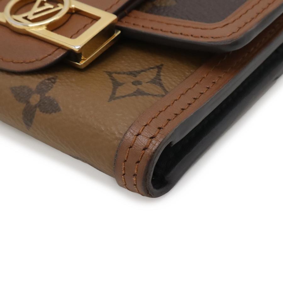 LOUIS VUITTON ルイ ヴィトン モノグラムリバース ポルトフォイユ ドーフィーヌ コンパクト 3つ折財布 三つ折り財布 M68725 | LOUIS VUITTON | 02