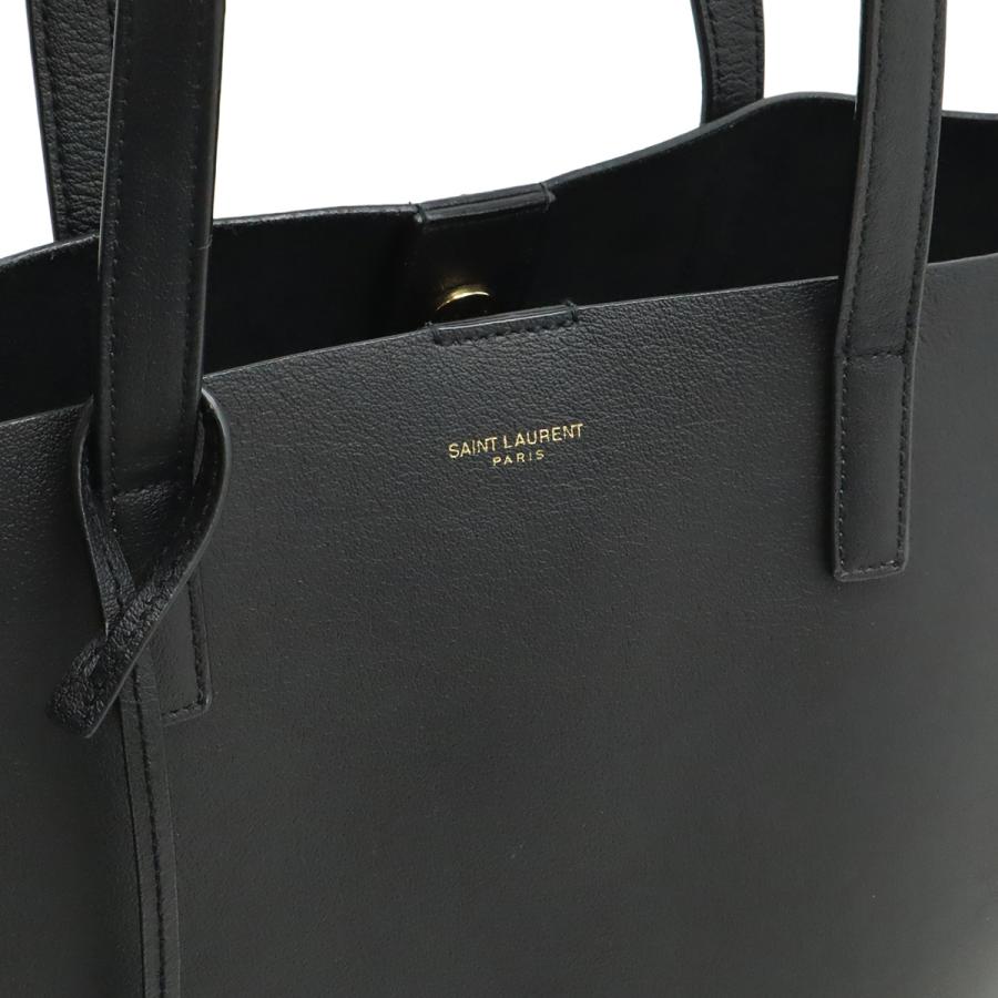 SAINT LAURENT PARIS サン ローラン パリ イブサンローラン イーストウエスト ショッピングバッグ トートバッグ レザー ブラック |  | 07
