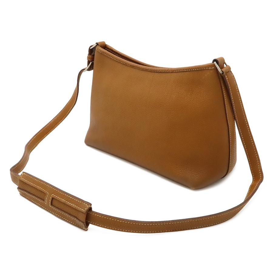 HERMES エルメス ベルランゴPM ショルダーバッグ ワンショルダー セミショルダー ヴォーエプソン レザー ブラウン 茶 シルバー金具 | HERMES | 01