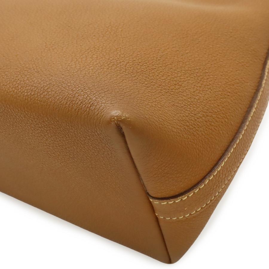 HERMES エルメス ベルランゴPM ショルダーバッグ ワンショルダー セミショルダー ヴォーエプソン レザー ブラウン 茶 シルバー金具 | HERMES | 02