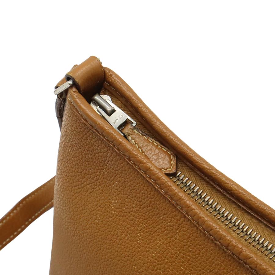 HERMES エルメス ベルランゴPM ショルダーバッグ ワンショルダー セミショルダー ヴォーエプソン レザー ブラウン 茶 シルバー金具 | HERMES | 05