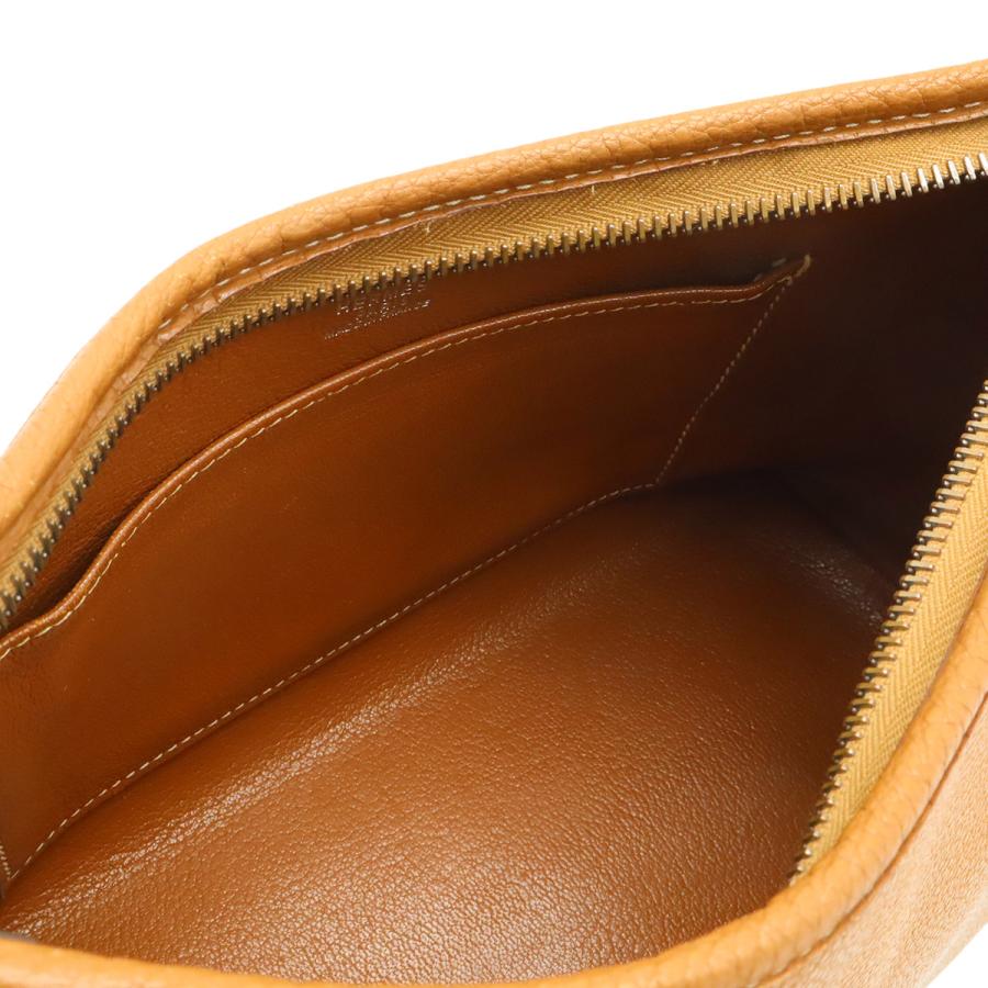 HERMES エルメス ベルランゴPM ショルダーバッグ ワンショルダー セミショルダー ヴォーエプソン レザー ブラウン 茶 シルバー金具 | HERMES | 06