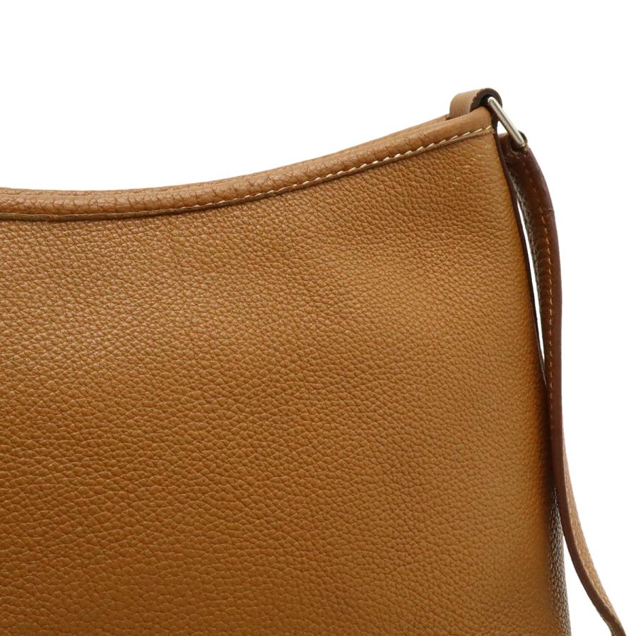 HERMES エルメス ベルランゴPM ショルダーバッグ ワンショルダー セミショルダー ヴォーエプソン レザー ブラウン 茶 シルバー金具 | HERMES | 07