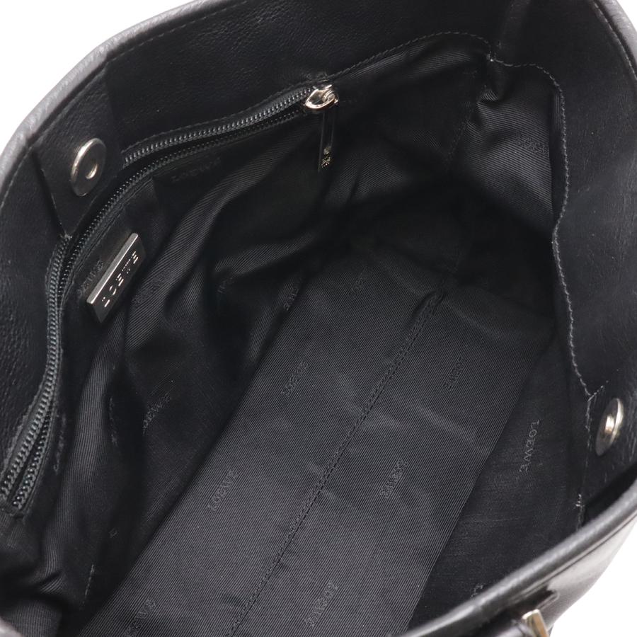 LOEWE ロエベ アナグラム アマソナ フスタ ハンドバッグ トートバッグ レザー ブラック 黒 シルバー金具 311.62.028 | LOEWE | 06
