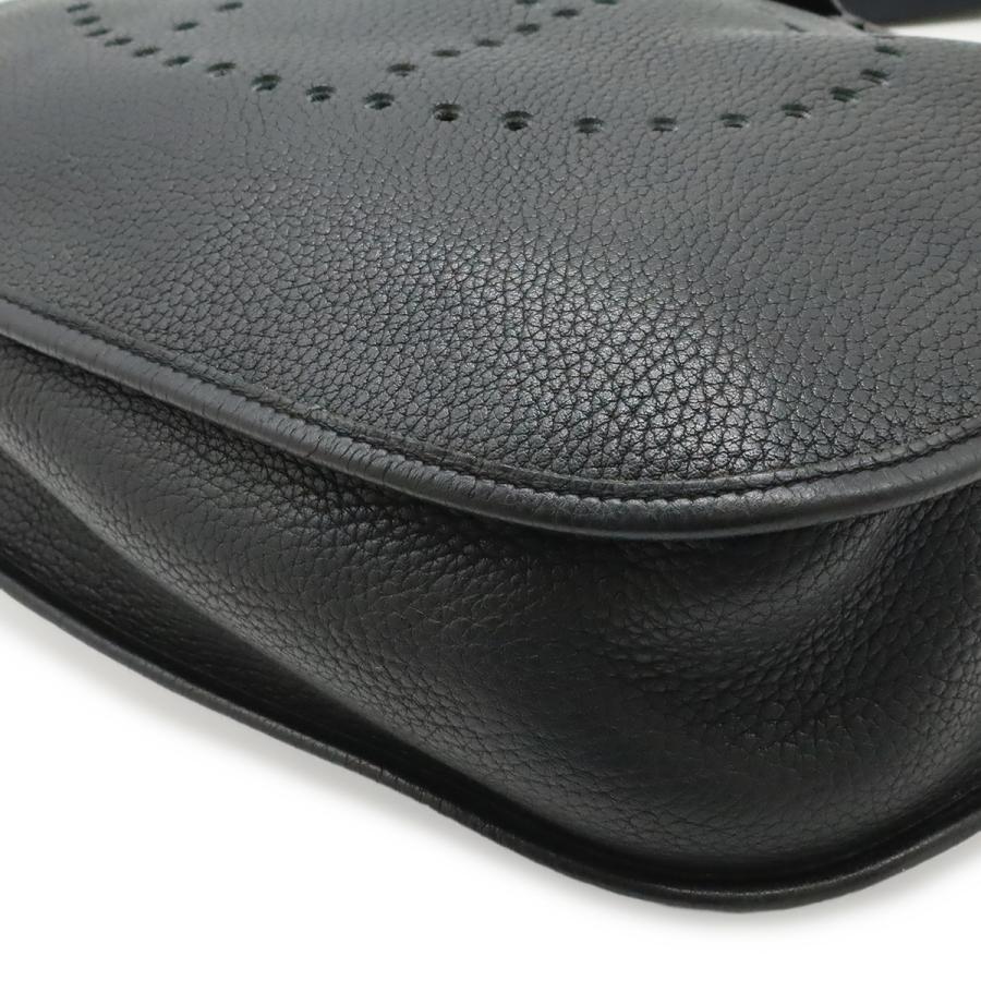 HERMES エルメス エヴリンI エブリン エブリン 1 GM ショルダーバッグ トゴ レザー ブラック 黒 ゴールド金具 □A刻印 | HERMES | 02