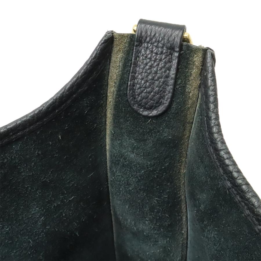HERMES エルメス エヴリンI エブリン エブリン 1 GM ショルダーバッグ トゴ レザー ブラック 黒 ゴールド金具 □A刻印 | HERMES | 06