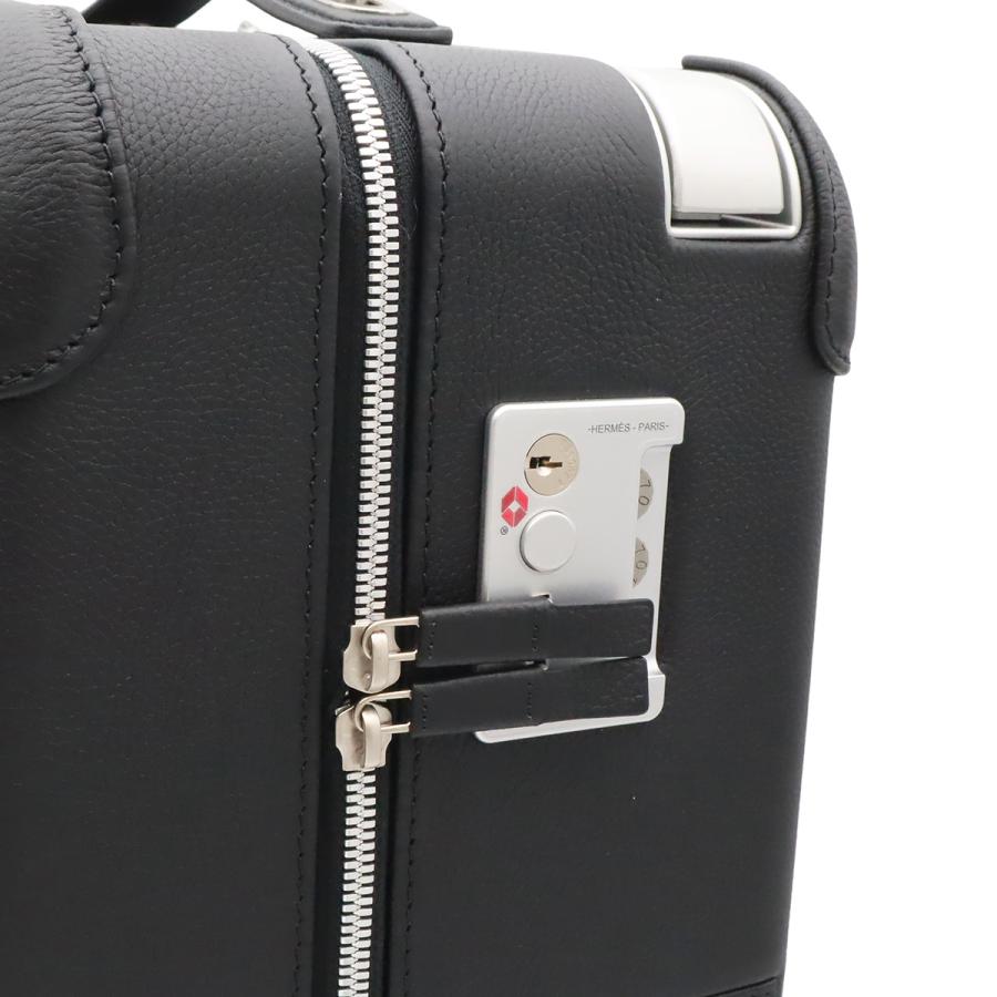 HERMES エルメス R.M.S ローリング モビリティ スーツケース キャリーバッグ トラベルバッグ 4輪 TSA ノワール ブラック 黒 シルバー金具 | HERMES | 04