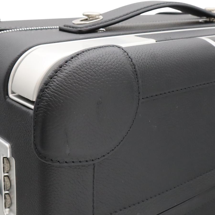 HERMES エルメス R.M.S ローリング モビリティ スーツケース キャリーバッグ トラベルバッグ 4輪 TSA ノワール ブラック 黒 シルバー金具 | HERMES | 06