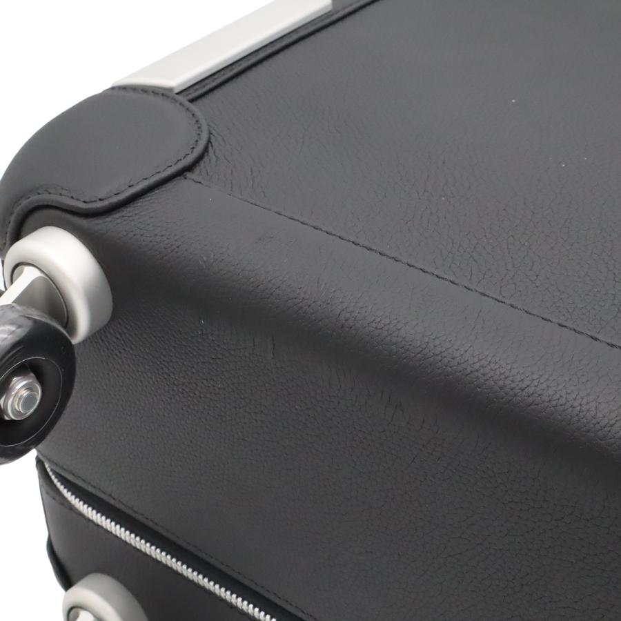 HERMES エルメス R.M.S ローリング モビリティ スーツケース キャリーバッグ トラベルバッグ 4輪 TSA ノワール ブラック 黒 シルバー金具 | HERMES | 08
